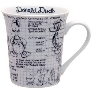 Disney sketchbook Donald mug